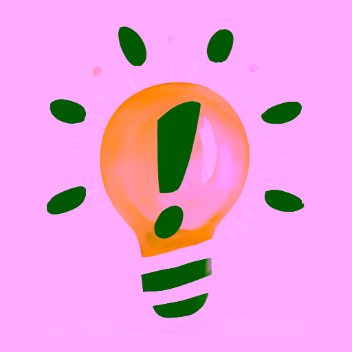 Watercolor painting of a light bulb